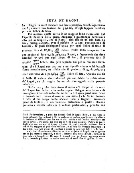 Opuscoli scelti sulle scienze e sulle arti. Tratti dagli Atti delle Accademie, e dalle altre collezioni filosofiche, e letterarie, dalle opere più recenti inglesi, tedesche, francesi, latine, e italiane, e da manoscritti originali, e inediti