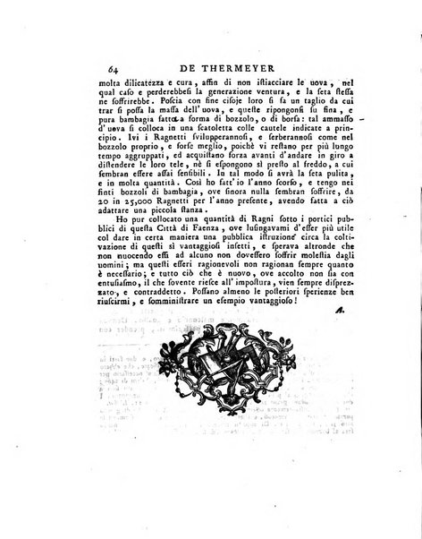 Opuscoli scelti sulle scienze e sulle arti. Tratti dagli Atti delle Accademie, e dalle altre collezioni filosofiche, e letterarie, dalle opere più recenti inglesi, tedesche, francesi, latine, e italiane, e da manoscritti originali, e inediti