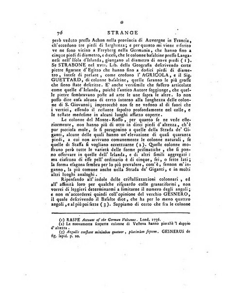 Opuscoli scelti sulle scienze e sulle arti. Tratti dagli Atti delle Accademie, e dalle altre collezioni filosofiche, e letterarie, dalle opere più recenti inglesi, tedesche, francesi, latine, e italiane, e da manoscritti originali, e inediti