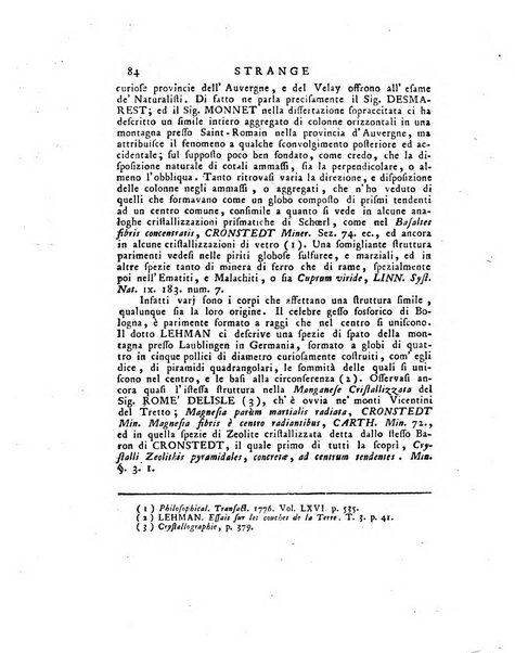 Opuscoli scelti sulle scienze e sulle arti. Tratti dagli Atti delle Accademie, e dalle altre collezioni filosofiche, e letterarie, dalle opere più recenti inglesi, tedesche, francesi, latine, e italiane, e da manoscritti originali, e inediti