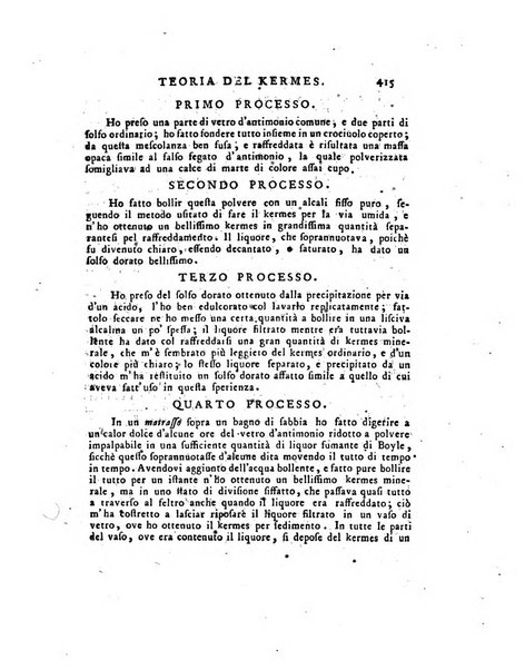 Opuscoli scelti sulle scienze e sulle arti. Tratti dagli Atti delle Accademie, e dalle altre collezioni filosofiche, e letterarie, dalle opere più recenti inglesi, tedesche, francesi, latine, e italiane, e da manoscritti originali, e inediti