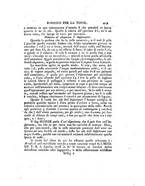 Opuscoli scelti sulle scienze e sulle arti. Tratti dagli Atti delle Accademie, e dalle altre collezioni filosofiche, e letterarie, dalle opere più recenti inglesi, tedesche, francesi, latine, e italiane, e da manoscritti originali, e inediti