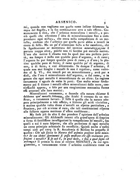 Opuscoli scelti sulle scienze e sulle arti. Tratti dagli Atti delle Accademie, e dalle altre collezioni filosofiche, e letterarie, dalle opere più recenti inglesi, tedesche, francesi, latine, e italiane, e da manoscritti originali, e inediti