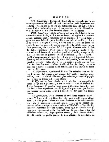 Opuscoli scelti sulle scienze e sulle arti. Tratti dagli Atti delle Accademie, e dalle altre collezioni filosofiche, e letterarie, dalle opere più recenti inglesi, tedesche, francesi, latine, e italiane, e da manoscritti originali, e inediti