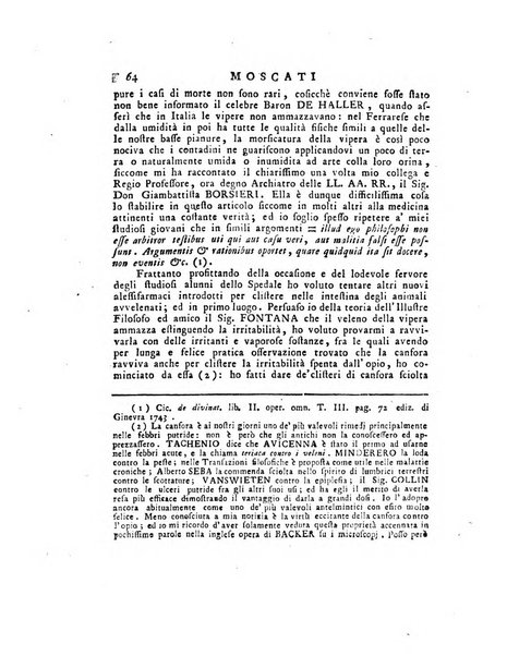 Opuscoli scelti sulle scienze e sulle arti. Tratti dagli Atti delle Accademie, e dalle altre collezioni filosofiche, e letterarie, dalle opere più recenti inglesi, tedesche, francesi, latine, e italiane, e da manoscritti originali, e inediti