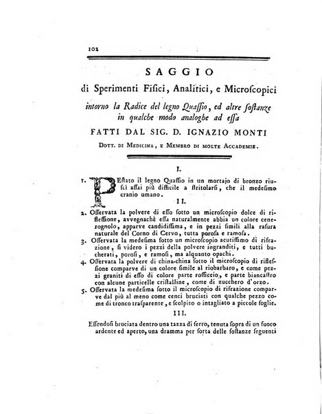 Opuscoli scelti sulle scienze e sulle arti. Tratti dagli Atti delle Accademie, e dalle altre collezioni filosofiche, e letterarie, dalle opere più recenti inglesi, tedesche, francesi, latine, e italiane, e da manoscritti originali, e inediti