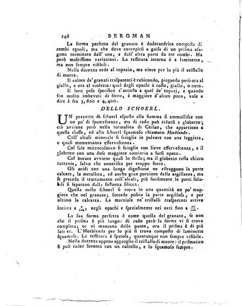 Opuscoli scelti sulle scienze e sulle arti. Tratti dagli Atti delle Accademie, e dalle altre collezioni filosofiche, e letterarie, dalle opere più recenti inglesi, tedesche, francesi, latine, e italiane, e da manoscritti originali, e inediti