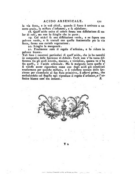 Opuscoli scelti sulle scienze e sulle arti. Tratti dagli Atti delle Accademie, e dalle altre collezioni filosofiche, e letterarie, dalle opere più recenti inglesi, tedesche, francesi, latine, e italiane, e da manoscritti originali, e inediti