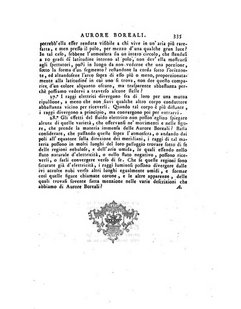 Opuscoli scelti sulle scienze e sulle arti. Tratti dagli Atti delle Accademie, e dalle altre collezioni filosofiche, e letterarie, dalle opere più recenti inglesi, tedesche, francesi, latine, e italiane, e da manoscritti originali, e inediti