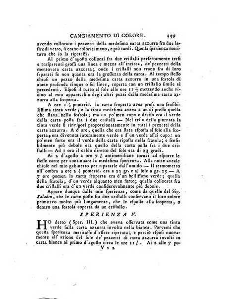 Opuscoli scelti sulle scienze e sulle arti. Tratti dagli Atti delle Accademie, e dalle altre collezioni filosofiche, e letterarie, dalle opere più recenti inglesi, tedesche, francesi, latine, e italiane, e da manoscritti originali, e inediti