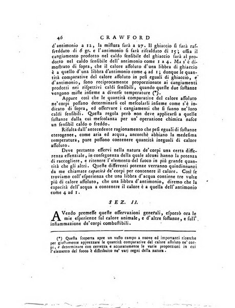 Opuscoli scelti sulle scienze e sulle arti. Tratti dagli Atti delle Accademie, e dalle altre collezioni filosofiche, e letterarie, dalle opere più recenti inglesi, tedesche, francesi, latine, e italiane, e da manoscritti originali, e inediti