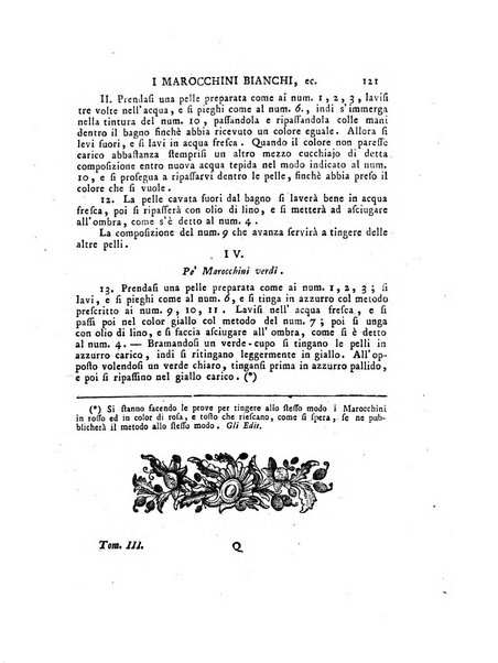 Opuscoli scelti sulle scienze e sulle arti. Tratti dagli Atti delle Accademie, e dalle altre collezioni filosofiche, e letterarie, dalle opere più recenti inglesi, tedesche, francesi, latine, e italiane, e da manoscritti originali, e inediti