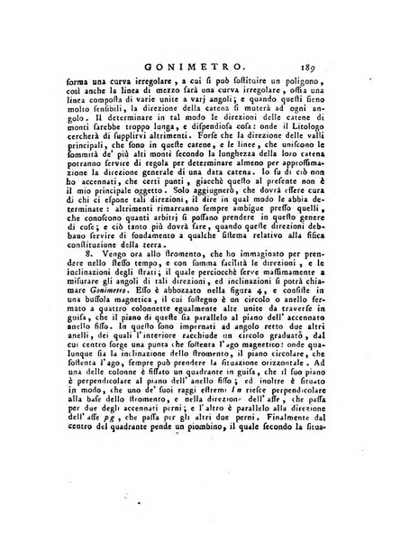 Opuscoli scelti sulle scienze e sulle arti. Tratti dagli Atti delle Accademie, e dalle altre collezioni filosofiche, e letterarie, dalle opere più recenti inglesi, tedesche, francesi, latine, e italiane, e da manoscritti originali, e inediti