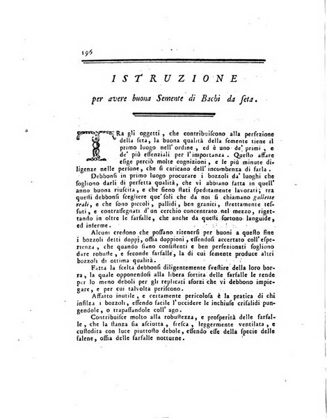 Opuscoli scelti sulle scienze e sulle arti. Tratti dagli Atti delle Accademie, e dalle altre collezioni filosofiche, e letterarie, dalle opere più recenti inglesi, tedesche, francesi, latine, e italiane, e da manoscritti originali, e inediti