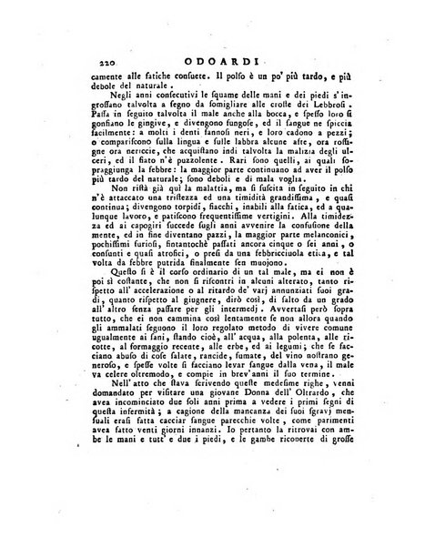 Opuscoli scelti sulle scienze e sulle arti. Tratti dagli Atti delle Accademie, e dalle altre collezioni filosofiche, e letterarie, dalle opere più recenti inglesi, tedesche, francesi, latine, e italiane, e da manoscritti originali, e inediti