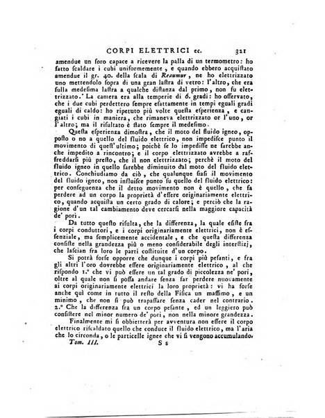 Opuscoli scelti sulle scienze e sulle arti. Tratti dagli Atti delle Accademie, e dalle altre collezioni filosofiche, e letterarie, dalle opere più recenti inglesi, tedesche, francesi, latine, e italiane, e da manoscritti originali, e inediti