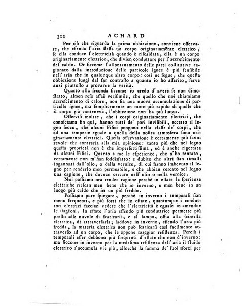 Opuscoli scelti sulle scienze e sulle arti. Tratti dagli Atti delle Accademie, e dalle altre collezioni filosofiche, e letterarie, dalle opere più recenti inglesi, tedesche, francesi, latine, e italiane, e da manoscritti originali, e inediti