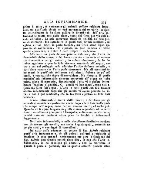 Opuscoli scelti sulle scienze e sulle arti. Tratti dagli Atti delle Accademie, e dalle altre collezioni filosofiche, e letterarie, dalle opere più recenti inglesi, tedesche, francesi, latine, e italiane, e da manoscritti originali, e inediti