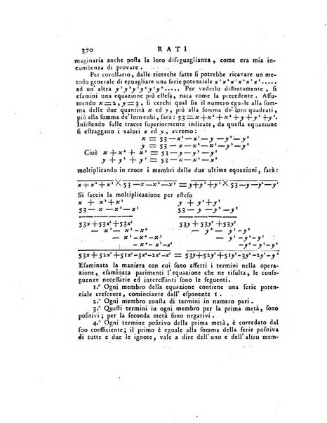 Opuscoli scelti sulle scienze e sulle arti. Tratti dagli Atti delle Accademie, e dalle altre collezioni filosofiche, e letterarie, dalle opere più recenti inglesi, tedesche, francesi, latine, e italiane, e da manoscritti originali, e inediti