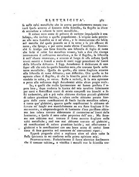 Opuscoli scelti sulle scienze e sulle arti. Tratti dagli Atti delle Accademie, e dalle altre collezioni filosofiche, e letterarie, dalle opere più recenti inglesi, tedesche, francesi, latine, e italiane, e da manoscritti originali, e inediti