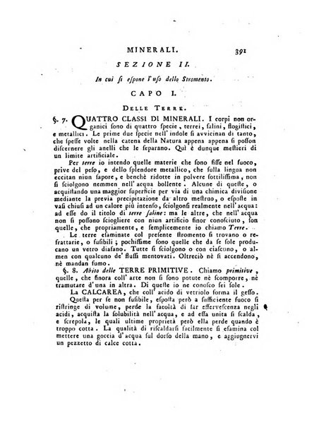 Opuscoli scelti sulle scienze e sulle arti. Tratti dagli Atti delle Accademie, e dalle altre collezioni filosofiche, e letterarie, dalle opere più recenti inglesi, tedesche, francesi, latine, e italiane, e da manoscritti originali, e inediti