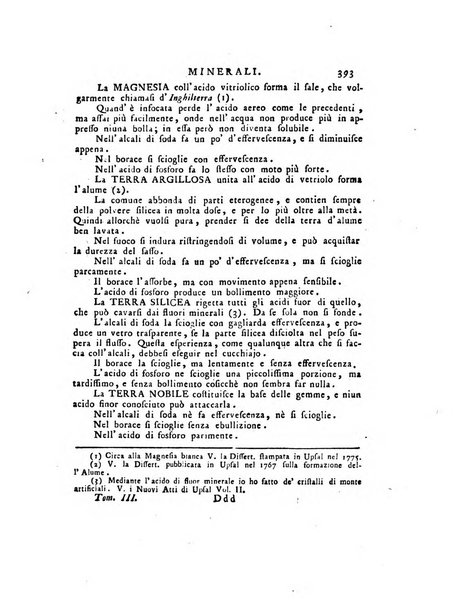 Opuscoli scelti sulle scienze e sulle arti. Tratti dagli Atti delle Accademie, e dalle altre collezioni filosofiche, e letterarie, dalle opere più recenti inglesi, tedesche, francesi, latine, e italiane, e da manoscritti originali, e inediti