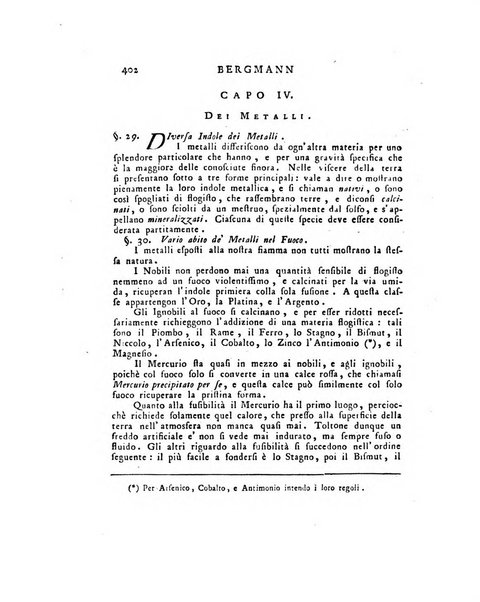 Opuscoli scelti sulle scienze e sulle arti. Tratti dagli Atti delle Accademie, e dalle altre collezioni filosofiche, e letterarie, dalle opere più recenti inglesi, tedesche, francesi, latine, e italiane, e da manoscritti originali, e inediti