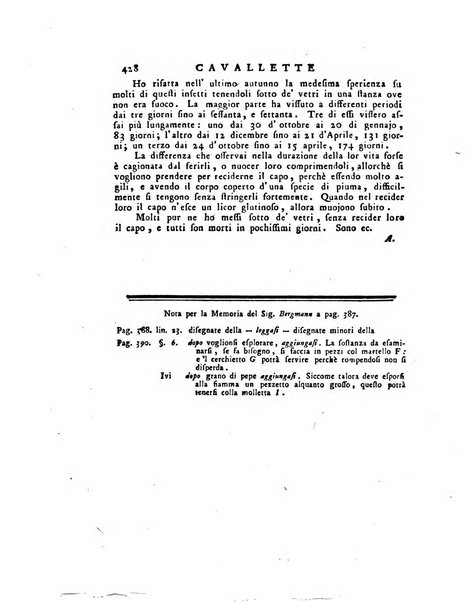 Opuscoli scelti sulle scienze e sulle arti. Tratti dagli Atti delle Accademie, e dalle altre collezioni filosofiche, e letterarie, dalle opere più recenti inglesi, tedesche, francesi, latine, e italiane, e da manoscritti originali, e inediti