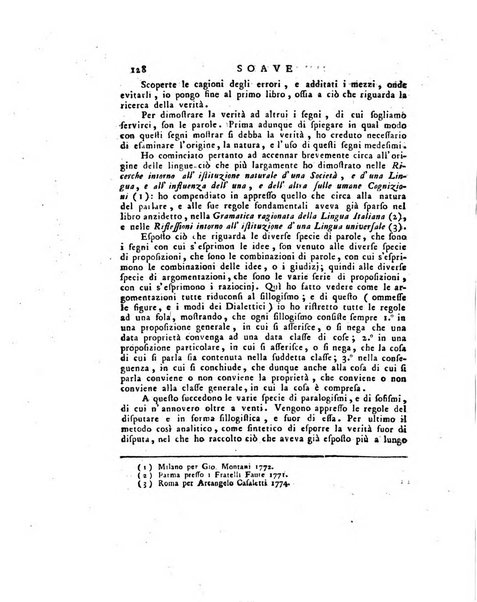 Opuscoli scelti sulle scienze e sulle arti. Tratti dagli Atti delle Accademie, e dalle altre collezioni filosofiche, e letterarie, dalle opere più recenti inglesi, tedesche, francesi, latine, e italiane, e da manoscritti originali, e inediti