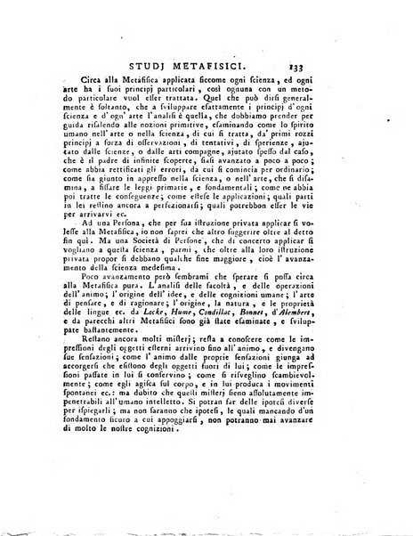 Opuscoli scelti sulle scienze e sulle arti. Tratti dagli Atti delle Accademie, e dalle altre collezioni filosofiche, e letterarie, dalle opere più recenti inglesi, tedesche, francesi, latine, e italiane, e da manoscritti originali, e inediti