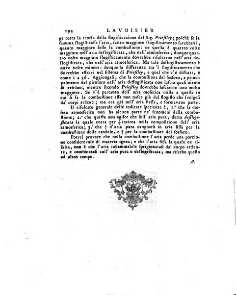 Opuscoli scelti sulle scienze e sulle arti. Tratti dagli Atti delle Accademie, e dalle altre collezioni filosofiche, e letterarie, dalle opere più recenti inglesi, tedesche, francesi, latine, e italiane, e da manoscritti originali, e inediti