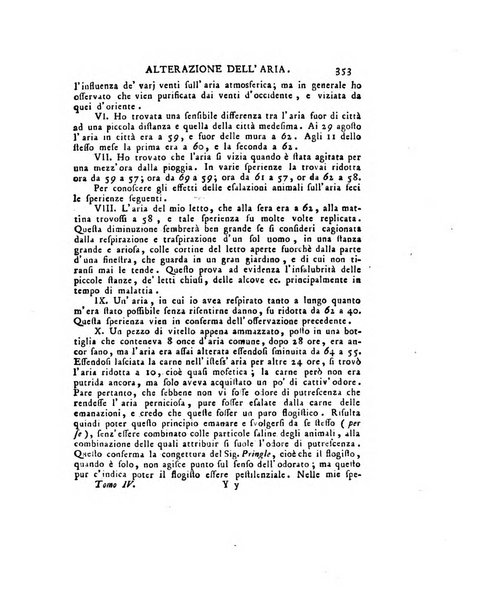 Opuscoli scelti sulle scienze e sulle arti. Tratti dagli Atti delle Accademie, e dalle altre collezioni filosofiche, e letterarie, dalle opere più recenti inglesi, tedesche, francesi, latine, e italiane, e da manoscritti originali, e inediti