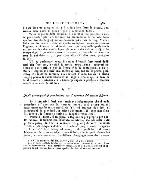 Opuscoli scelti sulle scienze e sulle arti. Tratti dagli Atti delle Accademie, e dalle altre collezioni filosofiche, e letterarie, dalle opere più recenti inglesi, tedesche, francesi, latine, e italiane, e da manoscritti originali, e inediti