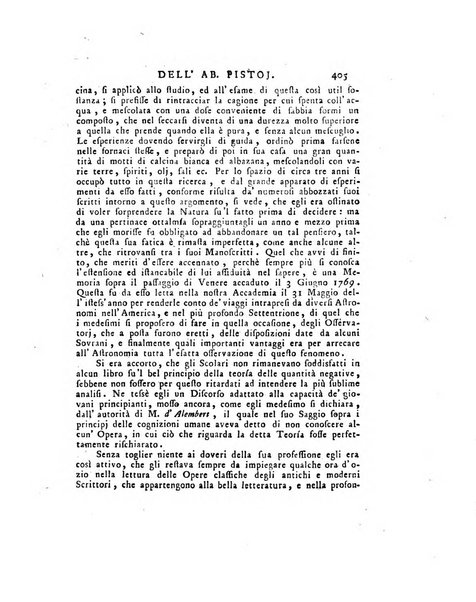 Opuscoli scelti sulle scienze e sulle arti. Tratti dagli Atti delle Accademie, e dalle altre collezioni filosofiche, e letterarie, dalle opere più recenti inglesi, tedesche, francesi, latine, e italiane, e da manoscritti originali, e inediti