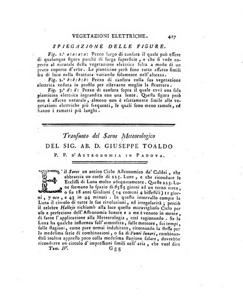 Opuscoli scelti sulle scienze e sulle arti. Tratti dagli Atti delle Accademie, e dalle altre collezioni filosofiche, e letterarie, dalle opere più recenti inglesi, tedesche, francesi, latine, e italiane, e da manoscritti originali, e inediti