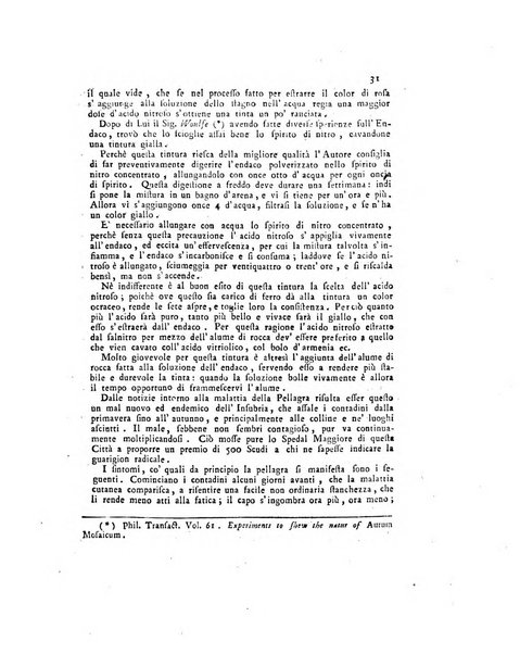 Opuscoli scelti sulle scienze e sulle arti. Tratti dagli Atti delle Accademie, e dalle altre collezioni filosofiche, e letterarie, dalle opere più recenti inglesi, tedesche, francesi, latine, e italiane, e da manoscritti originali, e inediti