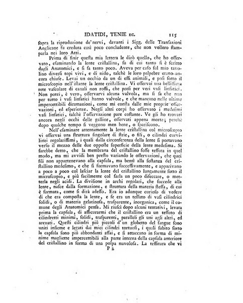 Opuscoli scelti sulle scienze e sulle arti. Tratti dagli Atti delle Accademie, e dalle altre collezioni filosofiche, e letterarie, dalle opere più recenti inglesi, tedesche, francesi, latine, e italiane, e da manoscritti originali, e inediti