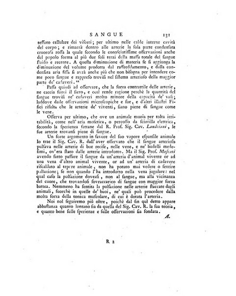 Opuscoli scelti sulle scienze e sulle arti. Tratti dagli Atti delle Accademie, e dalle altre collezioni filosofiche, e letterarie, dalle opere più recenti inglesi, tedesche, francesi, latine, e italiane, e da manoscritti originali, e inediti