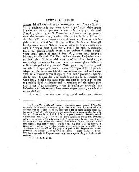 Opuscoli scelti sulle scienze e sulle arti. Tratti dagli Atti delle Accademie, e dalle altre collezioni filosofiche, e letterarie, dalle opere più recenti inglesi, tedesche, francesi, latine, e italiane, e da manoscritti originali, e inediti