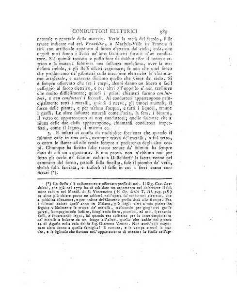 Opuscoli scelti sulle scienze e sulle arti. Tratti dagli Atti delle Accademie, e dalle altre collezioni filosofiche, e letterarie, dalle opere più recenti inglesi, tedesche, francesi, latine, e italiane, e da manoscritti originali, e inediti