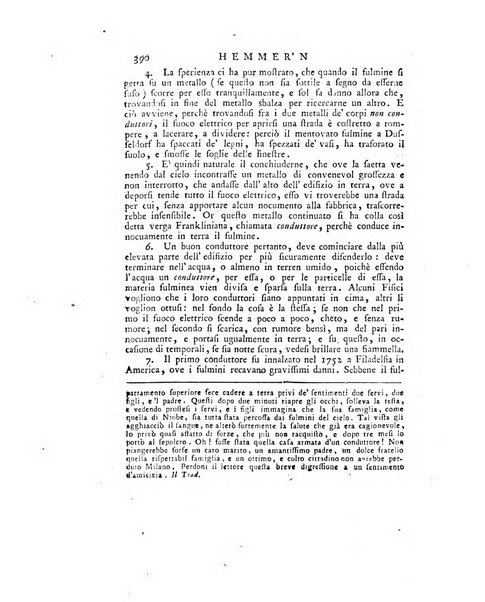 Opuscoli scelti sulle scienze e sulle arti. Tratti dagli Atti delle Accademie, e dalle altre collezioni filosofiche, e letterarie, dalle opere più recenti inglesi, tedesche, francesi, latine, e italiane, e da manoscritti originali, e inediti