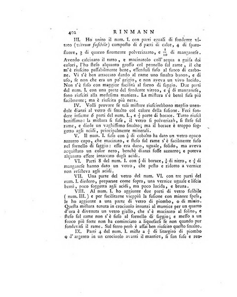 Opuscoli scelti sulle scienze e sulle arti. Tratti dagli Atti delle Accademie, e dalle altre collezioni filosofiche, e letterarie, dalle opere più recenti inglesi, tedesche, francesi, latine, e italiane, e da manoscritti originali, e inediti