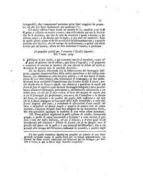 Opuscoli scelti sulle scienze e sulle arti. Tratti dagli Atti delle Accademie, e dalle altre collezioni filosofiche, e letterarie, dalle opere più recenti inglesi, tedesche, francesi, latine, e italiane, e da manoscritti originali, e inediti