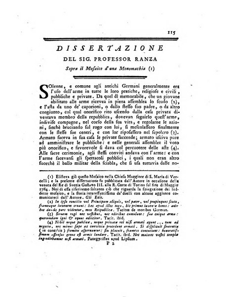 Opuscoli scelti sulle scienze e sulle arti. Tratti dagli Atti delle Accademie, e dalle altre collezioni filosofiche, e letterarie, dalle opere più recenti inglesi, tedesche, francesi, latine, e italiane, e da manoscritti originali, e inediti