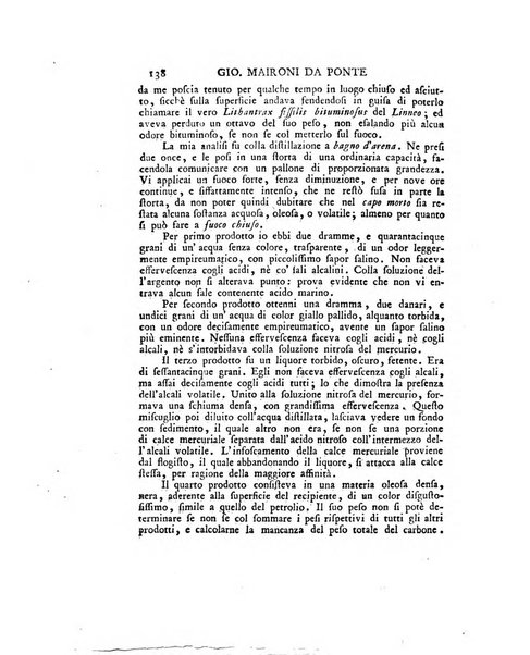 Opuscoli scelti sulle scienze e sulle arti. Tratti dagli Atti delle Accademie, e dalle altre collezioni filosofiche, e letterarie, dalle opere più recenti inglesi, tedesche, francesi, latine, e italiane, e da manoscritti originali, e inediti