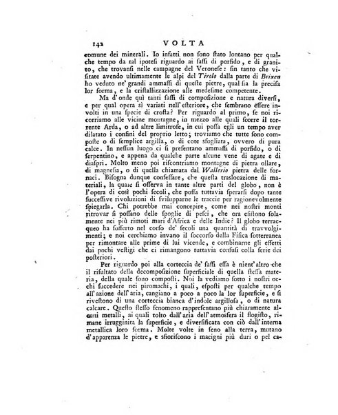 Opuscoli scelti sulle scienze e sulle arti. Tratti dagli Atti delle Accademie, e dalle altre collezioni filosofiche, e letterarie, dalle opere più recenti inglesi, tedesche, francesi, latine, e italiane, e da manoscritti originali, e inediti