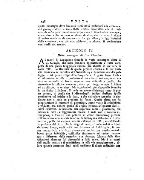 Opuscoli scelti sulle scienze e sulle arti. Tratti dagli Atti delle Accademie, e dalle altre collezioni filosofiche, e letterarie, dalle opere più recenti inglesi, tedesche, francesi, latine, e italiane, e da manoscritti originali, e inediti