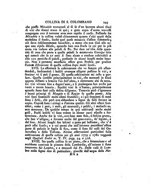 Opuscoli scelti sulle scienze e sulle arti. Tratti dagli Atti delle Accademie, e dalle altre collezioni filosofiche, e letterarie, dalle opere più recenti inglesi, tedesche, francesi, latine, e italiane, e da manoscritti originali, e inediti