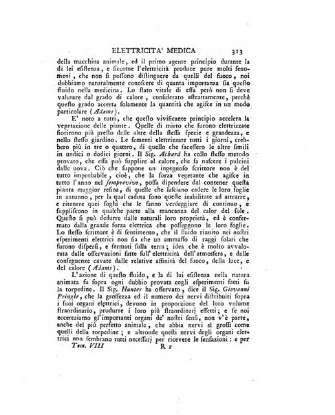 Opuscoli scelti sulle scienze e sulle arti. Tratti dagli Atti delle Accademie, e dalle altre collezioni filosofiche, e letterarie, dalle opere più recenti inglesi, tedesche, francesi, latine, e italiane, e da manoscritti originali, e inediti