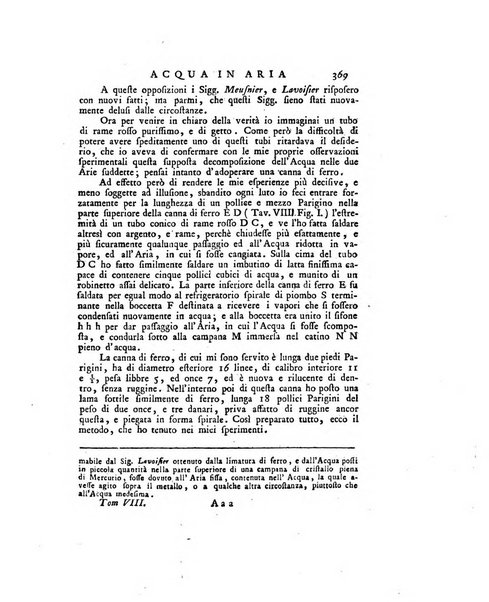 Opuscoli scelti sulle scienze e sulle arti. Tratti dagli Atti delle Accademie, e dalle altre collezioni filosofiche, e letterarie, dalle opere più recenti inglesi, tedesche, francesi, latine, e italiane, e da manoscritti originali, e inediti